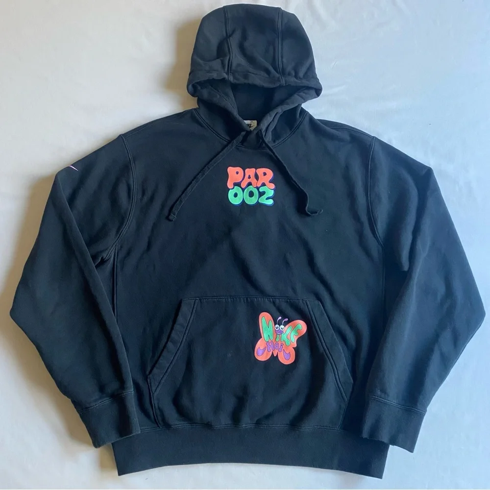 Nike HOI Hoodie Mens M House Of Innovation PAR/002 Butterfly Bugs Sweatshirt Top_2